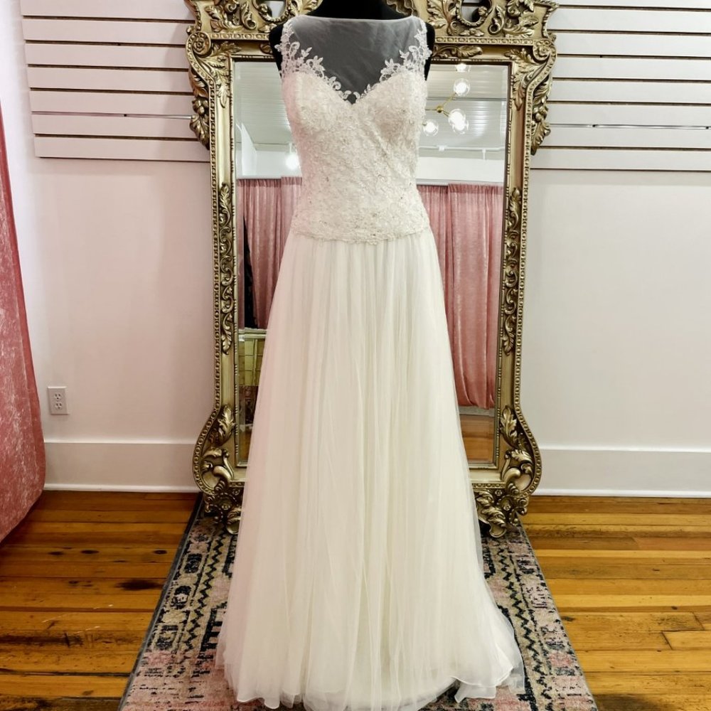 COPY - Two Piece Wedding Dress, Wedding Gown, Wedding Dress, Bridal Gown